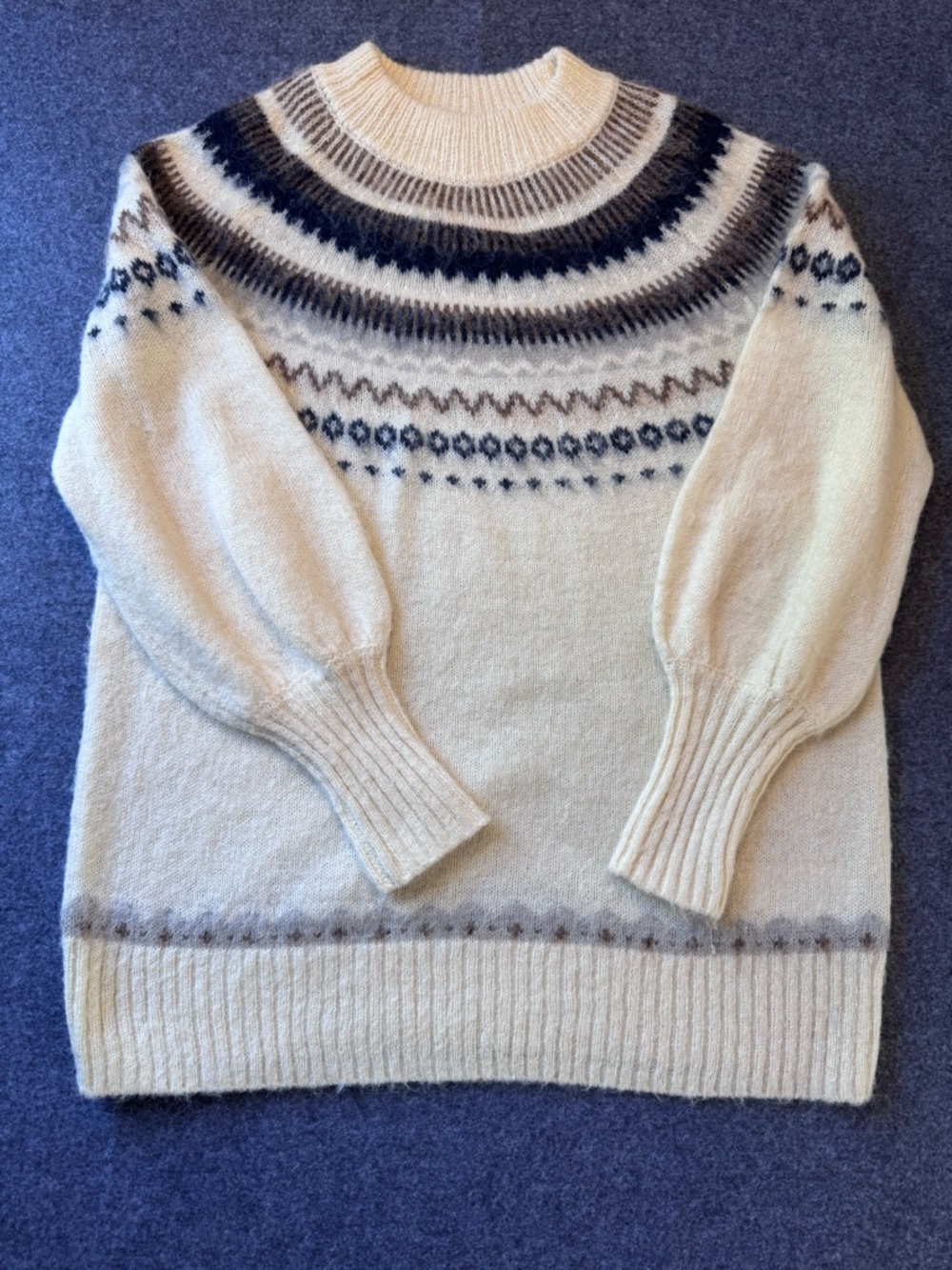 J. Crew Fair Isle Alpaca Blend Sweater - Picture 2 of 6